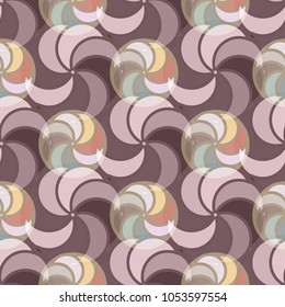 Abstract color seamless pattern for new background.