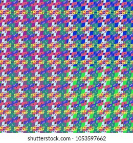 Abstract color seamless pattern for new background.