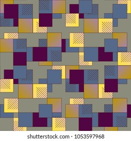 Abstract color seamless pattern for new background.