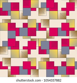 Abstract color seamless pattern for new background.