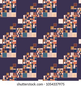 Abstract color seamless pattern for new background.