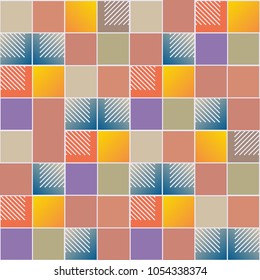 Abstract color seamless pattern for new background.