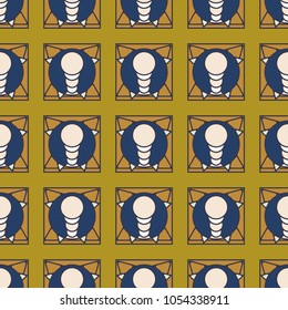 Abstract color seamless pattern for new background.
