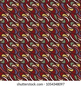 Abstract color seamless pattern for new background.