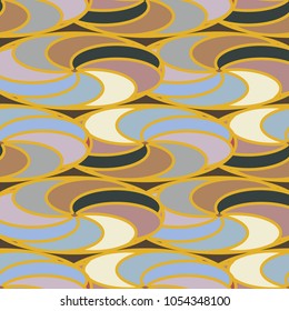 Abstract color seamless pattern for new background.