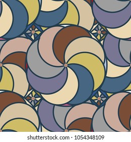 Abstract color seamless pattern for new background.