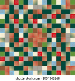 Abstract color seamless pattern for new background.