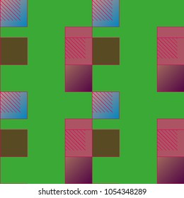 Abstract color seamless pattern for new background.