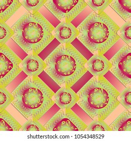 Abstract color seamless pattern for new background.