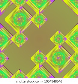 Abstract color seamless pattern for new background.