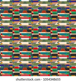 Abstract color seamless pattern for new background.