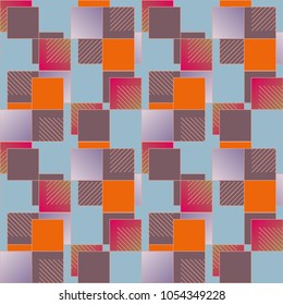 Abstract color seamless pattern for new background.