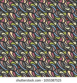 Abstract color seamless pattern for new background.