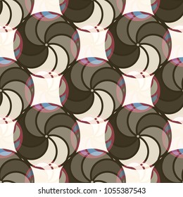 Abstract color seamless pattern for new background.