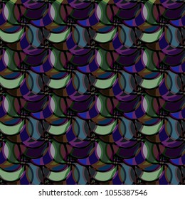 Abstract color seamless pattern for new background.