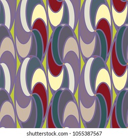 Abstract color seamless pattern for new background.