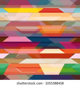 Abstract color seamless pattern for new background.