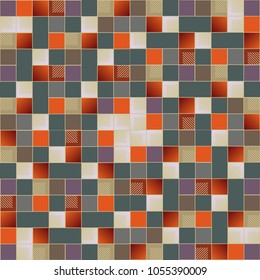 Abstract color seamless pattern for new background.
