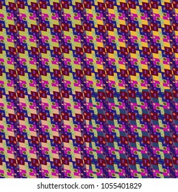 Abstract color seamless pattern for new background.