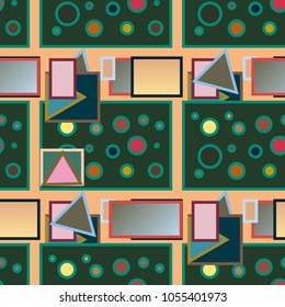 Abstract color seamless pattern for new background.