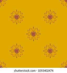 Abstract color seamless pattern for new background.