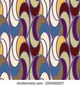 Abstract color seamless pattern for new background.