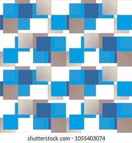 Abstract color seamless pattern for new background.