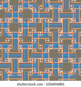 Abstract color seamless pattern for new background.