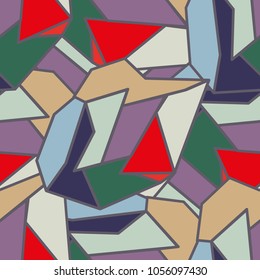 Abstract color seamless pattern for new background.