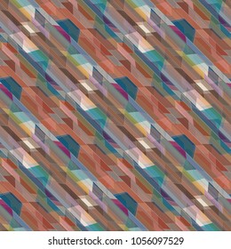 Abstract color seamless pattern for new background.