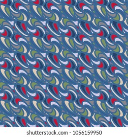 Abstract color seamless pattern for new background.