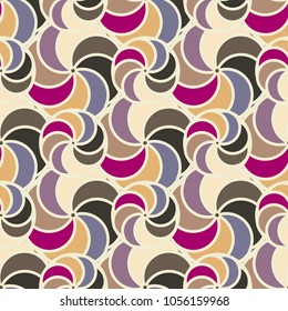 Abstract color seamless pattern for new background.