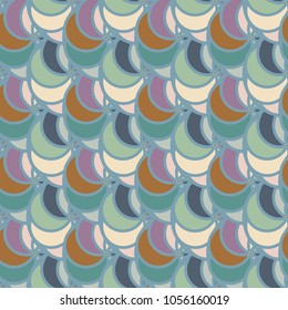 Abstract color seamless pattern for new background.