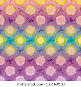 Abstract color seamless pattern for new background.