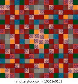 Abstract color seamless pattern for new background.