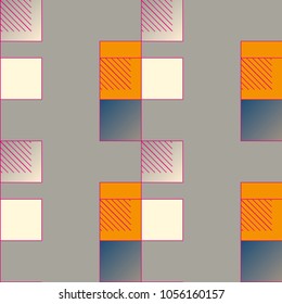 Abstract color seamless pattern for new background.