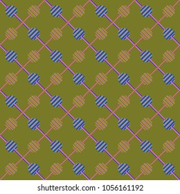 Abstract color seamless pattern for new background.
