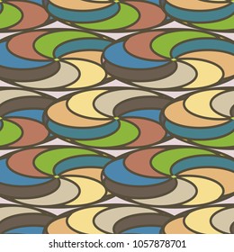 Abstract color seamless pattern for new background.