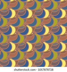 Abstract color seamless pattern for new background.