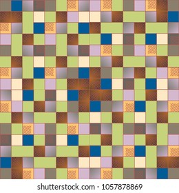 Abstract color seamless pattern for new background.