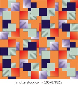 Abstract color seamless pattern for new background.