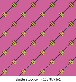 Abstract color seamless pattern for new background.
