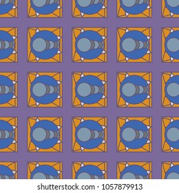 Abstract color seamless pattern for new background.