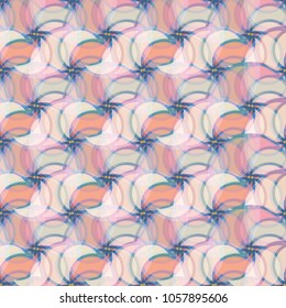 Abstract color seamless pattern for new background.
