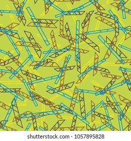 Abstract color seamless pattern for new background.