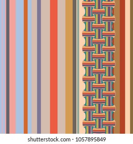 Abstract color seamless pattern for new background.