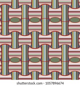 Abstract color seamless pattern for new background.