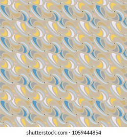 Abstract color seamless pattern for new background.