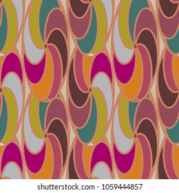 Abstract color seamless pattern for new background.
