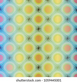 Abstract color seamless pattern for new background.